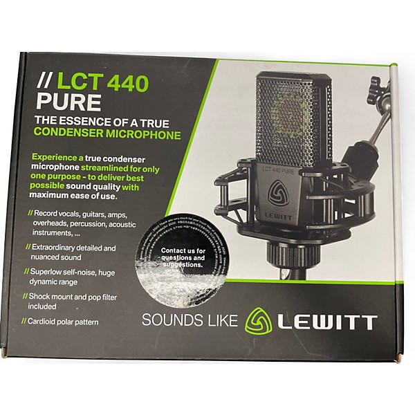 Used LEWITT LCT 440 PURE Condenser Microphone