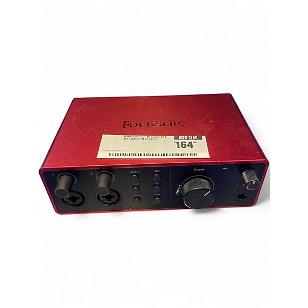 Used Focusrite Scarlett 4i4 Audio Interface