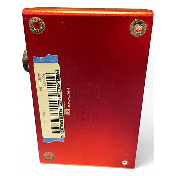 Used Focusrite Scarlett 4i4 Audio Interface