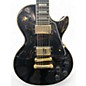 Used Epiphone Les Paul Custom BLACK AND GOLD Solid Body Electric Guitar