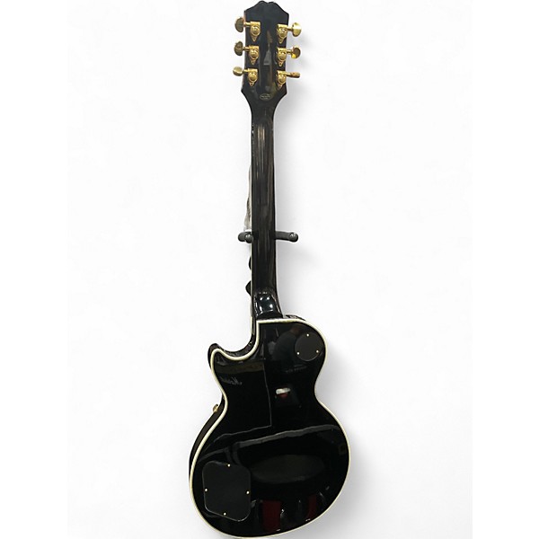 Used Epiphone Les Paul Custom BLACK AND GOLD Solid Body Electric Guitar