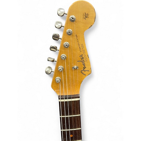 Used Fender fender custom shop late 1962 shell pink relic Solid Body Electric Guitar