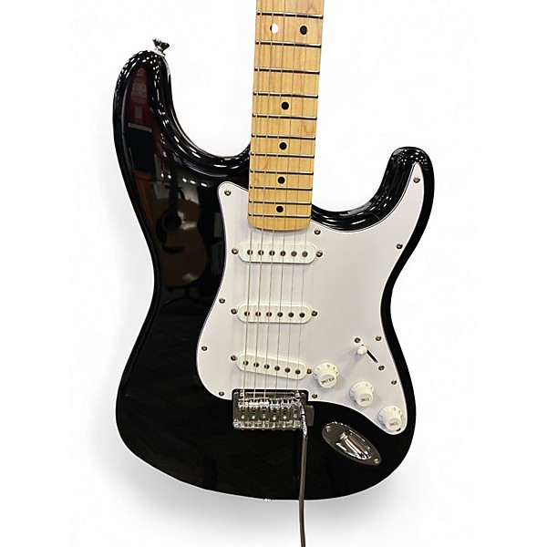 Used Squier Affinity Stratocaster Black Solid Body Electric Guitar