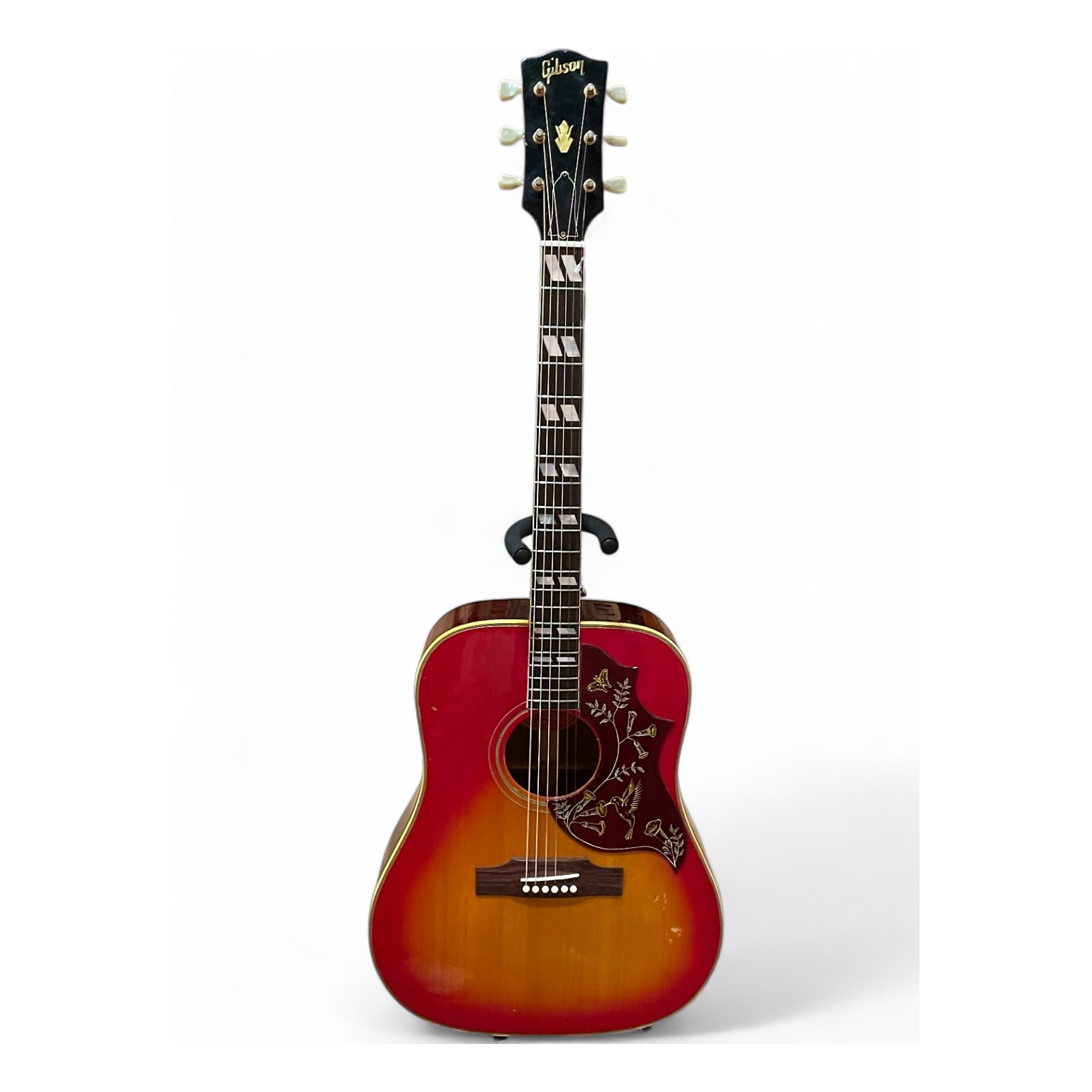 Used 1996 Gibson Original 1966 Hummingbird Cherry Sunburst