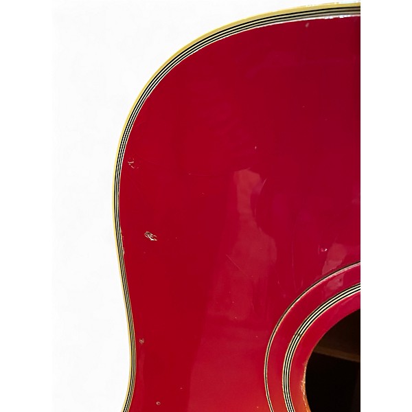 Used 1996 Gibson Original 1966 Hummingbird Cherry Sunburst Acoustic Guitar