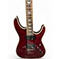 Used Schecter Guitar Research Omen Extreme 6 RED Solid Body Electric Guitar