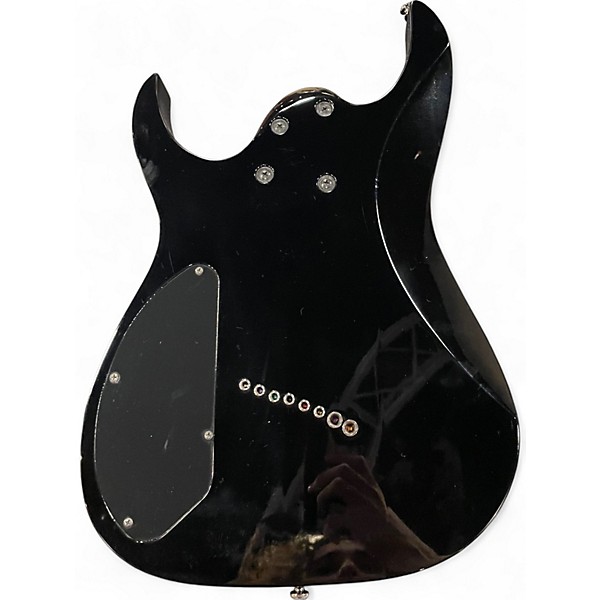 Used Ibanez RGMS8 Black Solid Body Electric Guitar