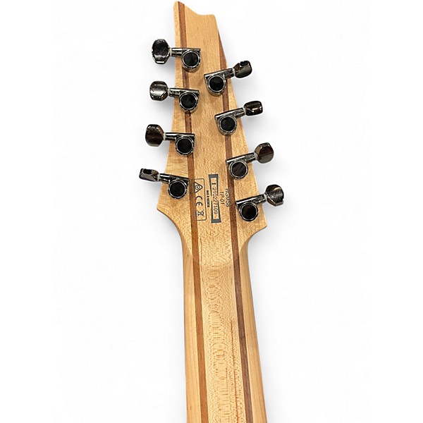 Used Ibanez RGMS8 Black Solid Body Electric Guitar