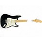 Used Fender Squire Series Stratocaster Black Solid Body Electric Guitar thumbnail