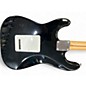 Used Fender Squire Series Stratocaster Black Solid Body Electric Guitar