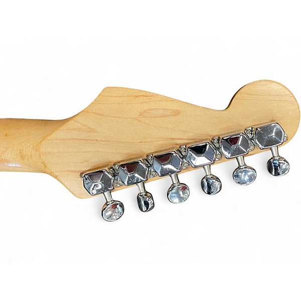 Used Fender Squire Series Stratocaster Black Solid Body Electric Guitar