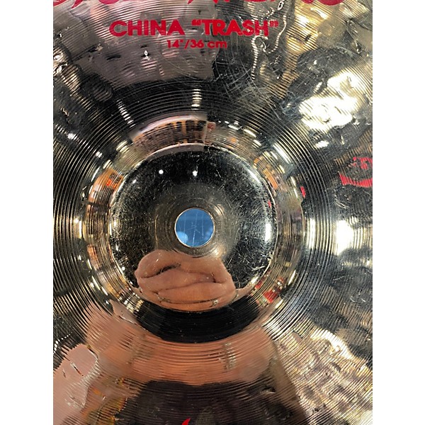 Used Zildjian 14in Oriental China Trash Cymbal