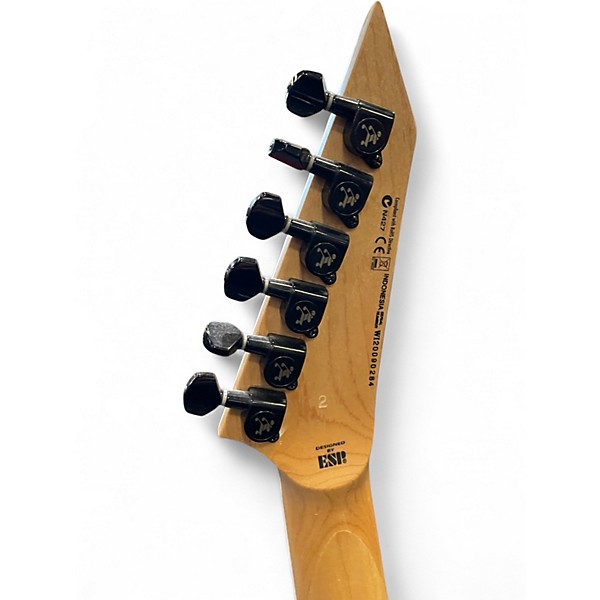 Used Ltd MII  TRANS BLACK Solid Body Electric Guitar