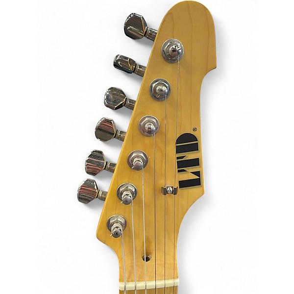 Used ESP LTD GL-256 GEORGE LYNCH DISTRESSED 2-TONE BURST Solid Body Electric Guitar