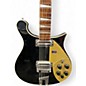 Used Rickenbacker 660/12 12 String Black Solid Body Electric Guitar