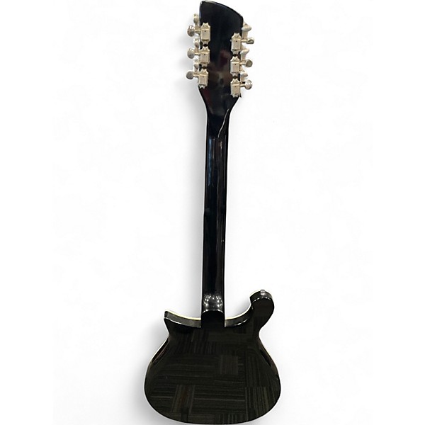 Used Rickenbacker 660/12 12 String Black Solid Body Electric Guitar