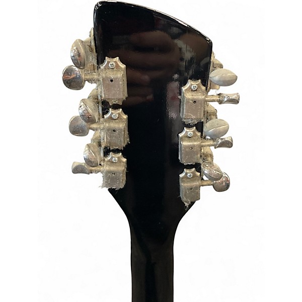 Used Rickenbacker 660/12 12 String Black Solid Body Electric Guitar