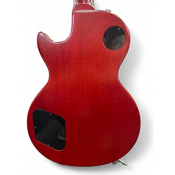 Used 2019 Gibson Les Paul Traditional Plus sparkling burgundy metallic Solid Body Electric Guitar