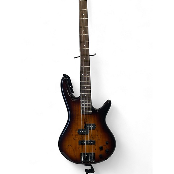 Used Ibanez Gsr200SM 2 Tone Sunburst Electric Bass Guitar