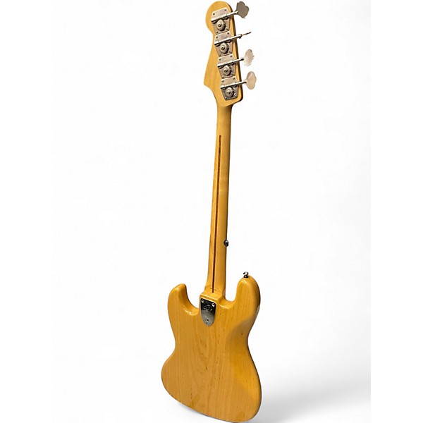 Used Fender Marcus Miller Signature Jazz Bass Natural Electric Bass Guitar