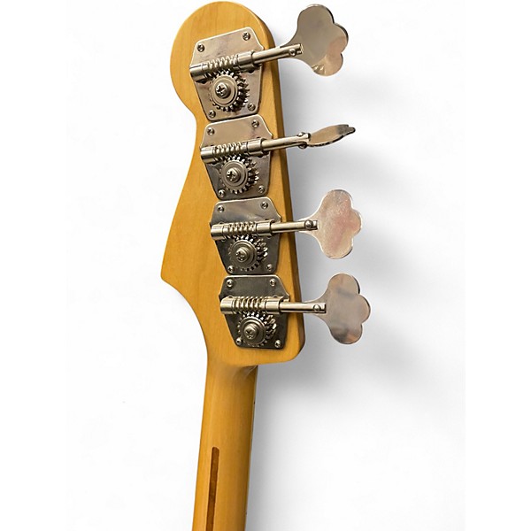 Used Fender Marcus Miller Signature Jazz Bass Natural Electric Bass Guitar