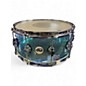 Used DW 7X14 Design Series Acrylic Snare Blue Drum thumbnail
