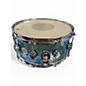 Used DW 7X14 Design Series Acrylic Snare Blue Drum