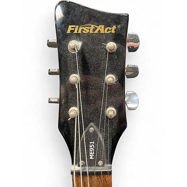 Used First Act ME951 Black Solid Body Electric Guitar