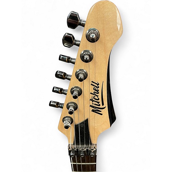 Used Mitchell HD400 Black Solid Body Electric Guitar