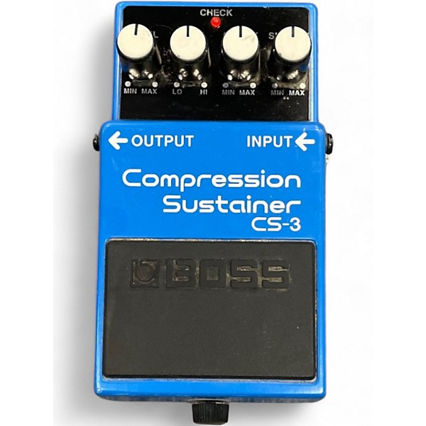 Used BOSS CS3 Compressor Sustainer Effect Pedal
