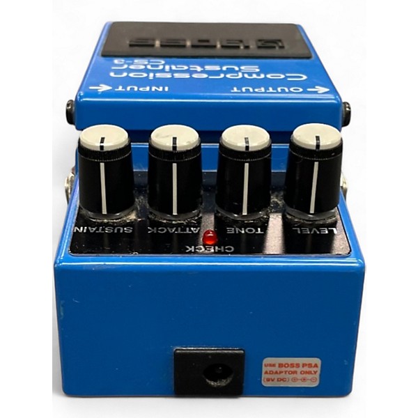 Used BOSS CS3 Compressor Sustainer Effect Pedal