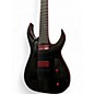 Used Schecter Guitar Research Sunset-7 Red Dawn Gloss Black Solid Body Electric Guitar thumbnail