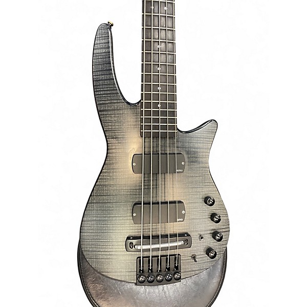 Used NS Design CR5 5 RADIUS Charcoal Electric Bass Guitar