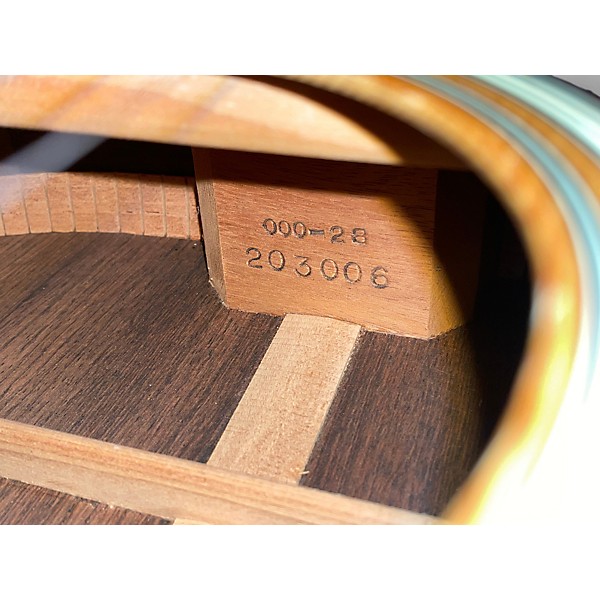 Vintage 1965 Martin 000-28 Natural Acoustic Guitar