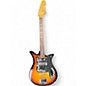 Vintage 1967 Teisco TULIP E-110 2 Tone Sunburst Solid Body Electric Guitar thumbnail