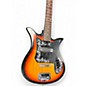 Vintage 1967 Teisco TULIP E-110 2 Tone Sunburst Solid Body Electric Guitar
