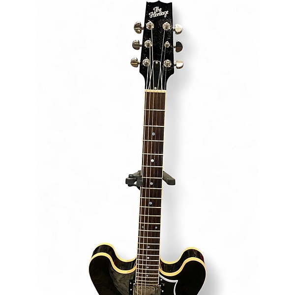Used Heritage H-535 Ebony Hollow Body Electric Guitar