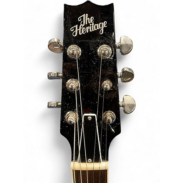 Used Heritage H-535 Ebony Hollow Body Electric Guitar