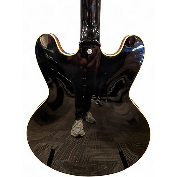 Used Heritage H-535 Ebony Hollow Body Electric Guitar