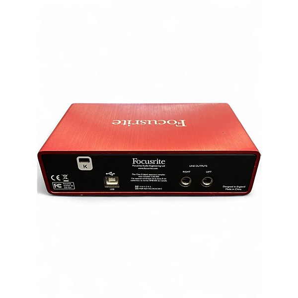 Used Focusrite Scarlett 2i2 Gen 2 Audio Interface
