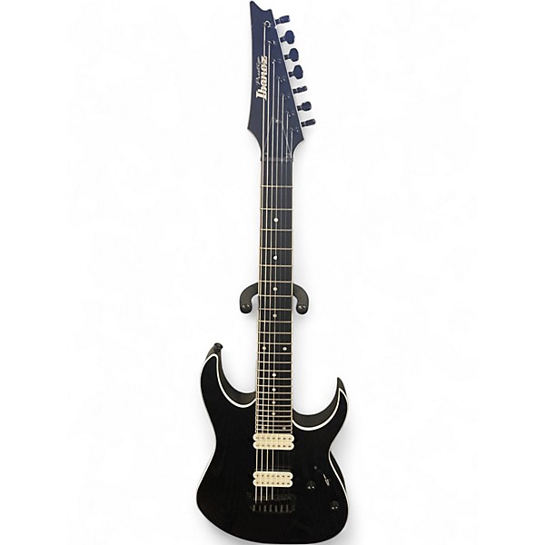 Used 2020s Ibanez RGR752AHBF Black Solid Body Electric Guitar