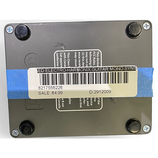 Used Electro-Harmonix Guitar Mono Synth Effect Pedal