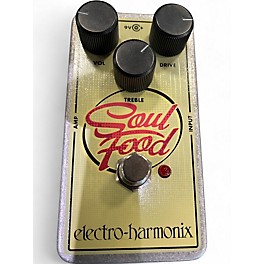 Used Electro-Harmonix Soul Food Overdrive Effect Pedal