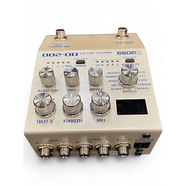 Used BOSS DD200 Digital Delay Effect Pedal