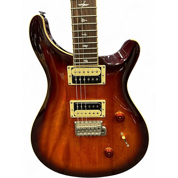 Used PRS SE Standard 24 Brown Sunburst Solid Body Electric Guitar