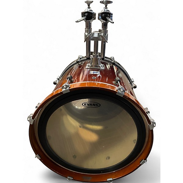 Used Yamaha 6 Piece Stage Custom Nouveau 2 Color Sunburst Drum Kit