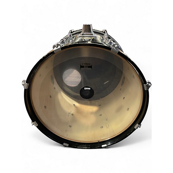 Used Yamaha 4 Piece Stage Custom Advantage Black Drum Kit