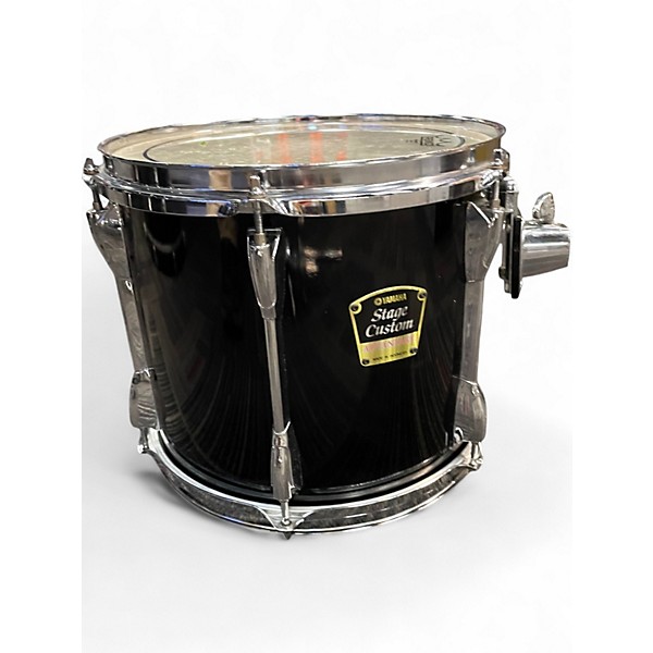Used Yamaha 4 Piece Stage Custom Advantage Black Drum Kit