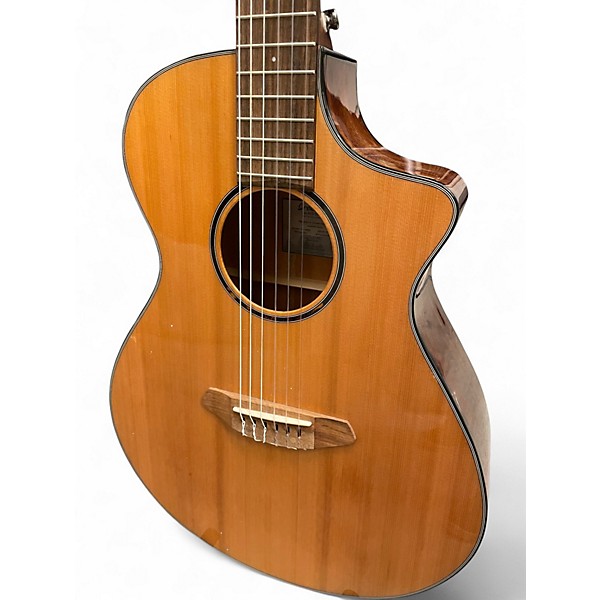 Used Breedlove Discovery S CONCERT NYLON CE Natural Classical Acoustic Electric Guitar