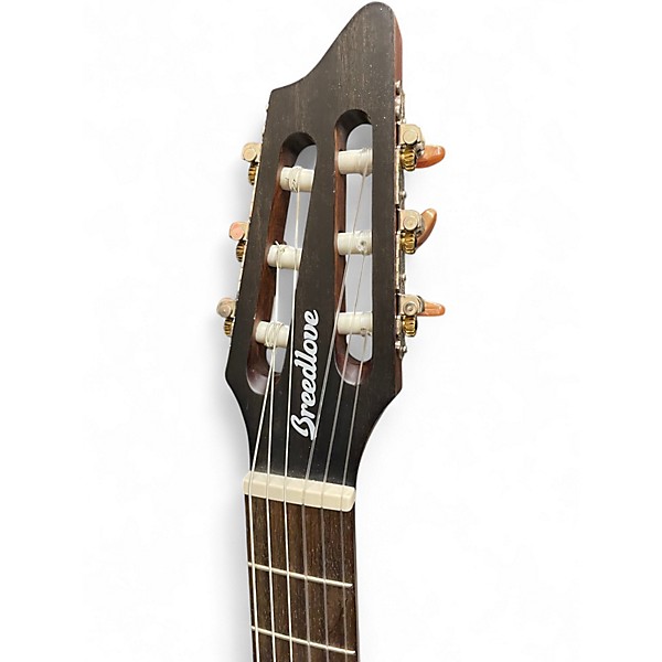 Used Breedlove Discovery S CONCERT NYLON CE Natural Classical Acoustic Electric Guitar
